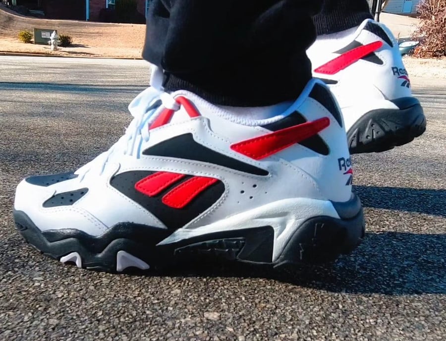 Reebok Preseason 94 Low Big Hurt White Black Red