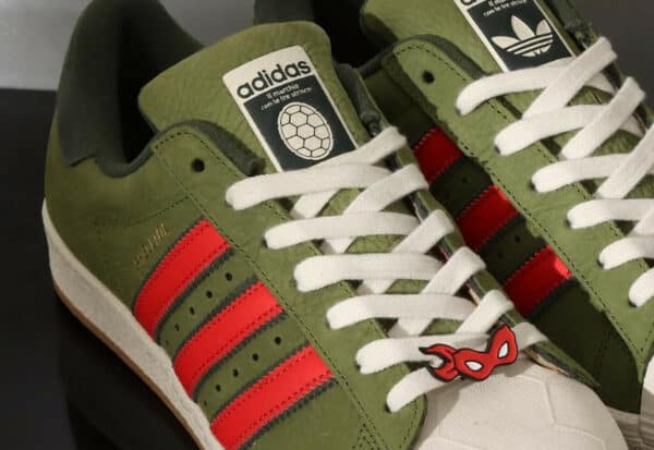 TMNT x promo adidas Superstar Shelltoe Tortues Ninja couv 600x413