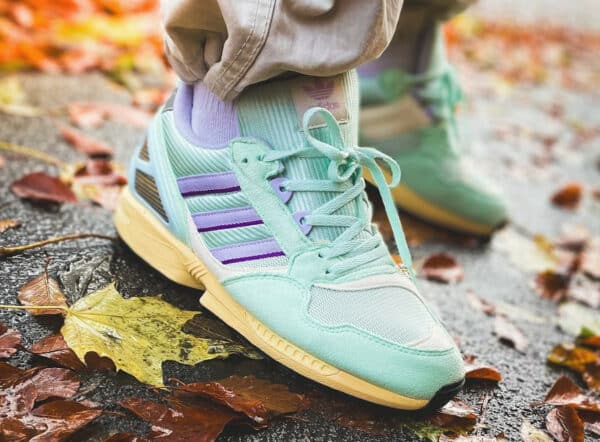 adidas ZX 9020 Ice Mint on feet couv 600x442