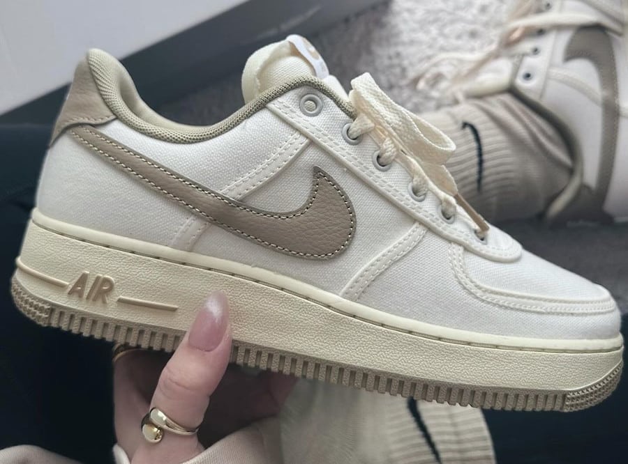 Nike AF1 Low toile Sail Limestone HF4263-133