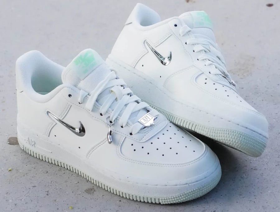 Nike Air Force 1 Low Next Nature SE Liquid Metal Seafoam Sea Glass (1)