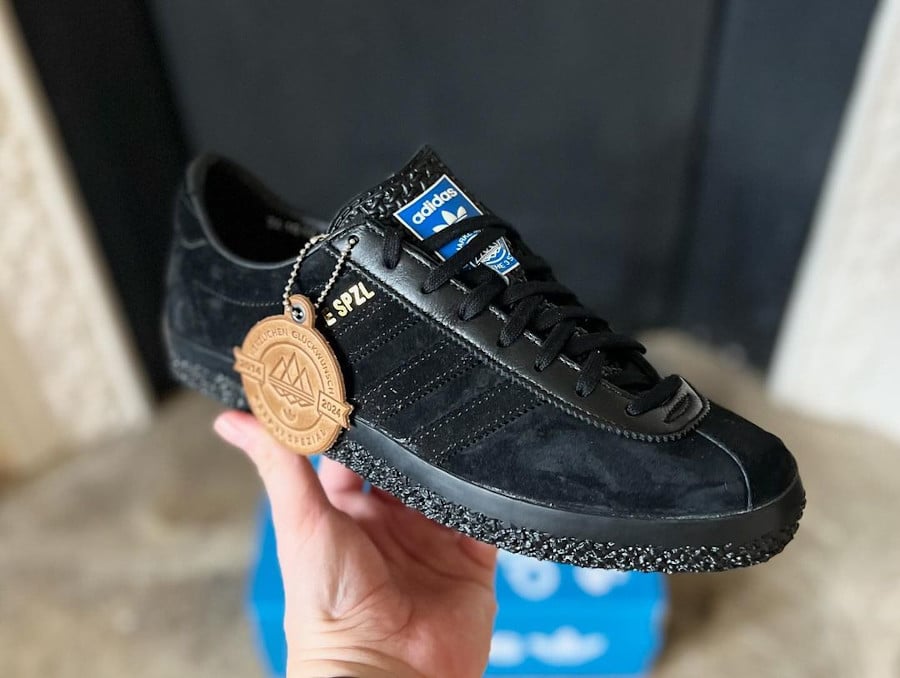 adidas SPZL Gazelle toute noire (2)