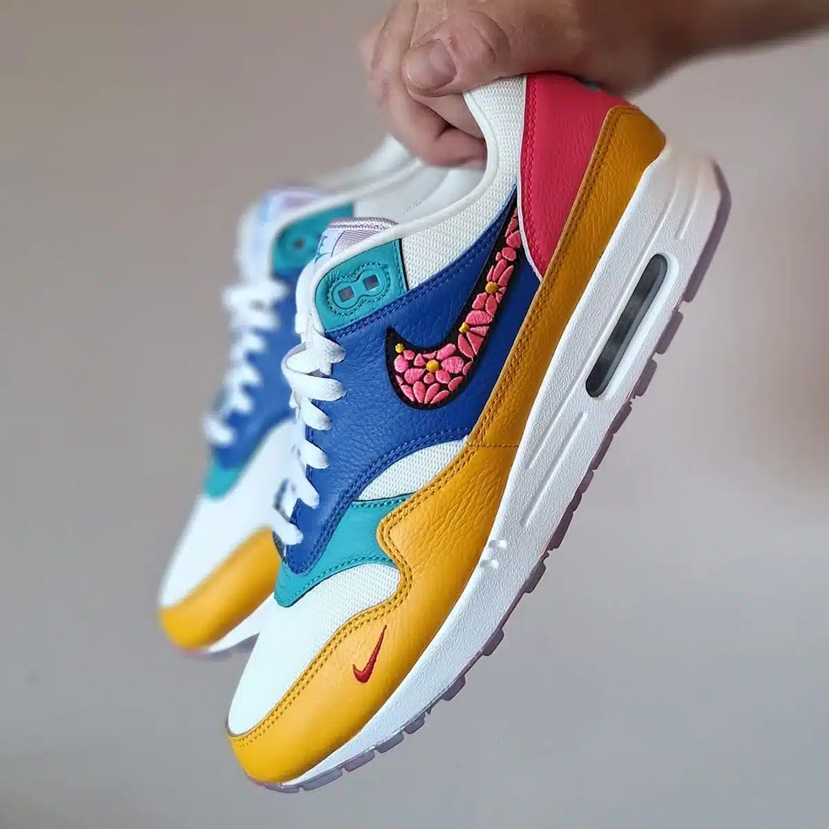 Nike Air Max 1 By You For Mom Flowerfull (2)