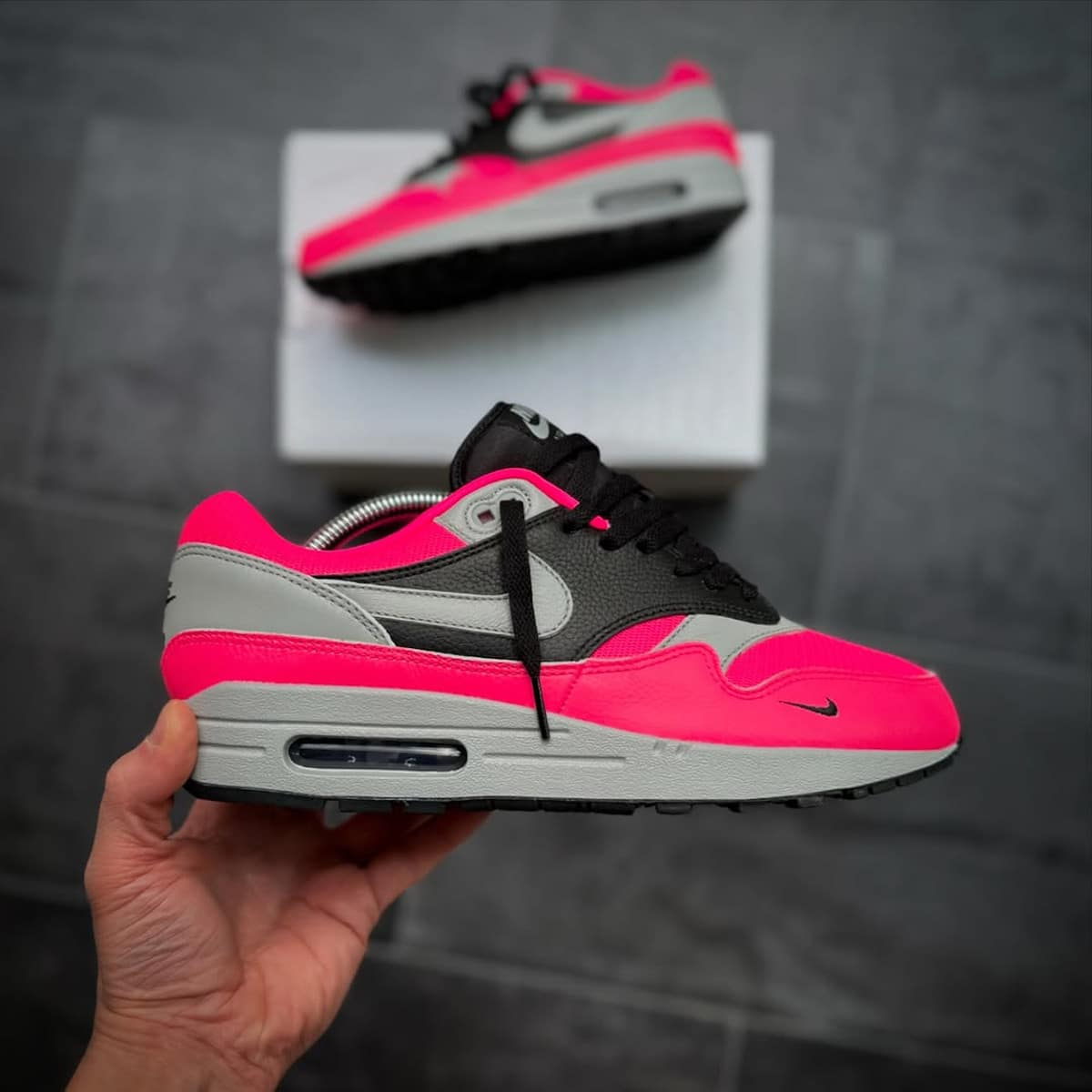 Nike Air Max 1 NBY 2025 Pink Black Grey