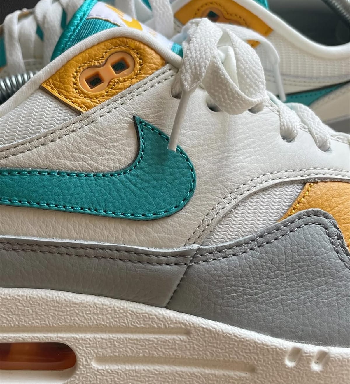 Nike Air Max 1 NBY White Grey Teal Yellow @persos010 (1)
