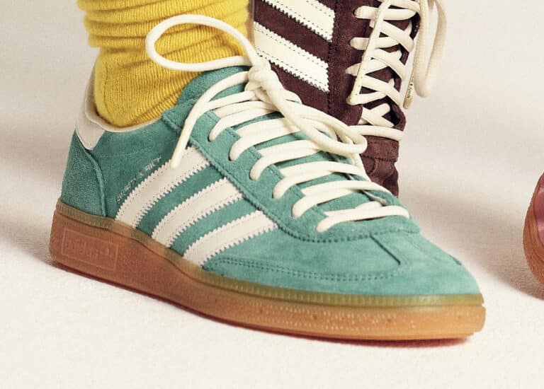 Sporty and Rich x adidas Handball Spezial vert turquoise (4)