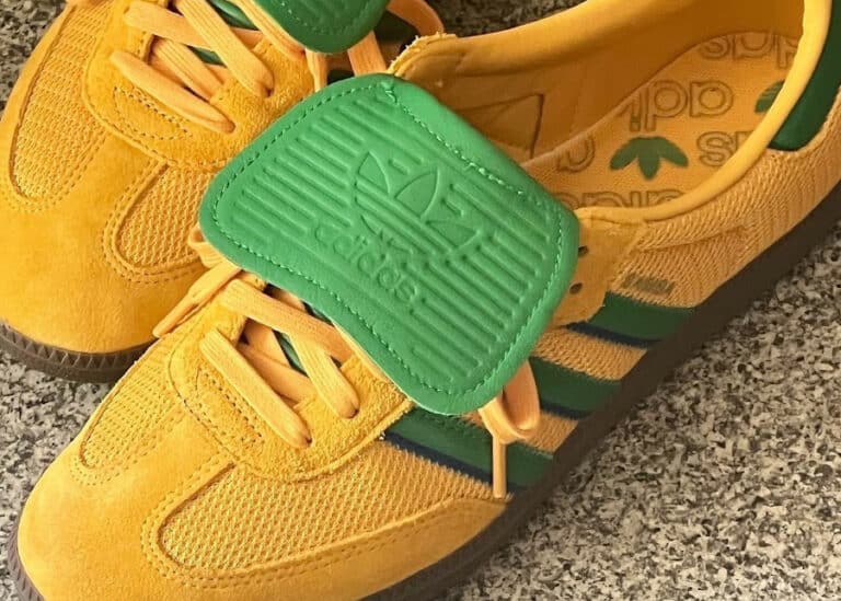 adidas Samba LT jaune et verte IE9165 (couv)