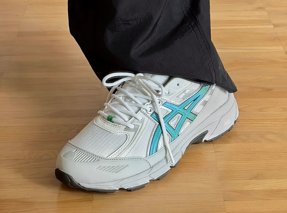 Asics Gel Venture 6 Shield blanche et vert turquoise 1203A778-24-V1 (5)