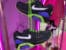 Nike Air Max 180 Black and White noire violet vert fluo FZ3058-001 (couv)