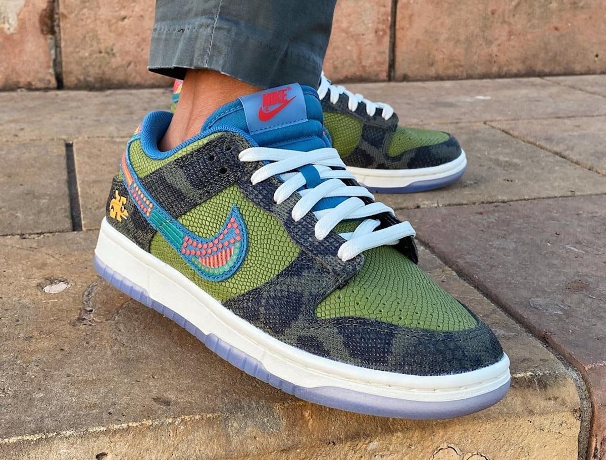 Nike Dunk Low Siempre Familia Dia de Muertos 2021 @andrea6eis
