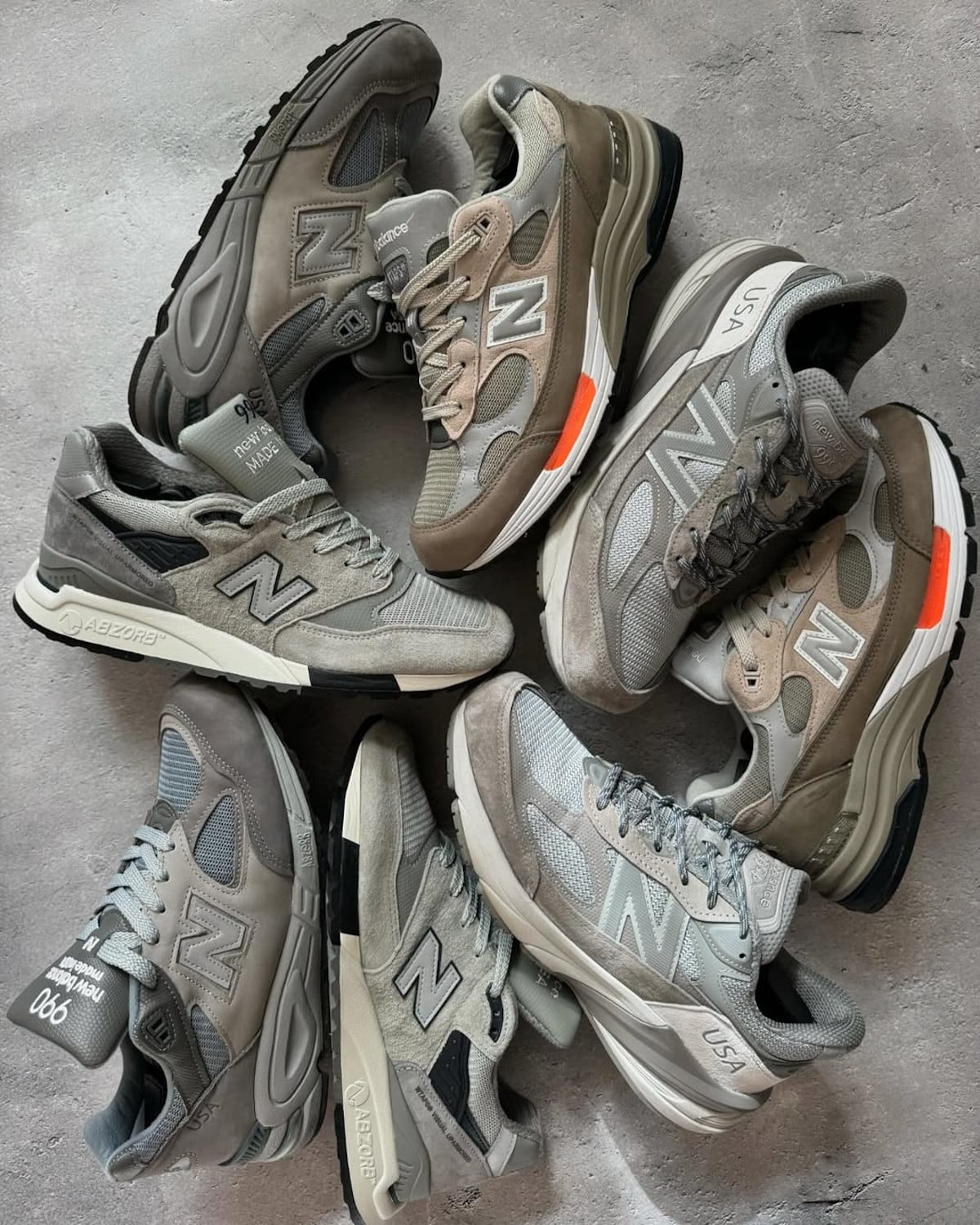 WTAPS × New Balance 992 990v2 990v6 998