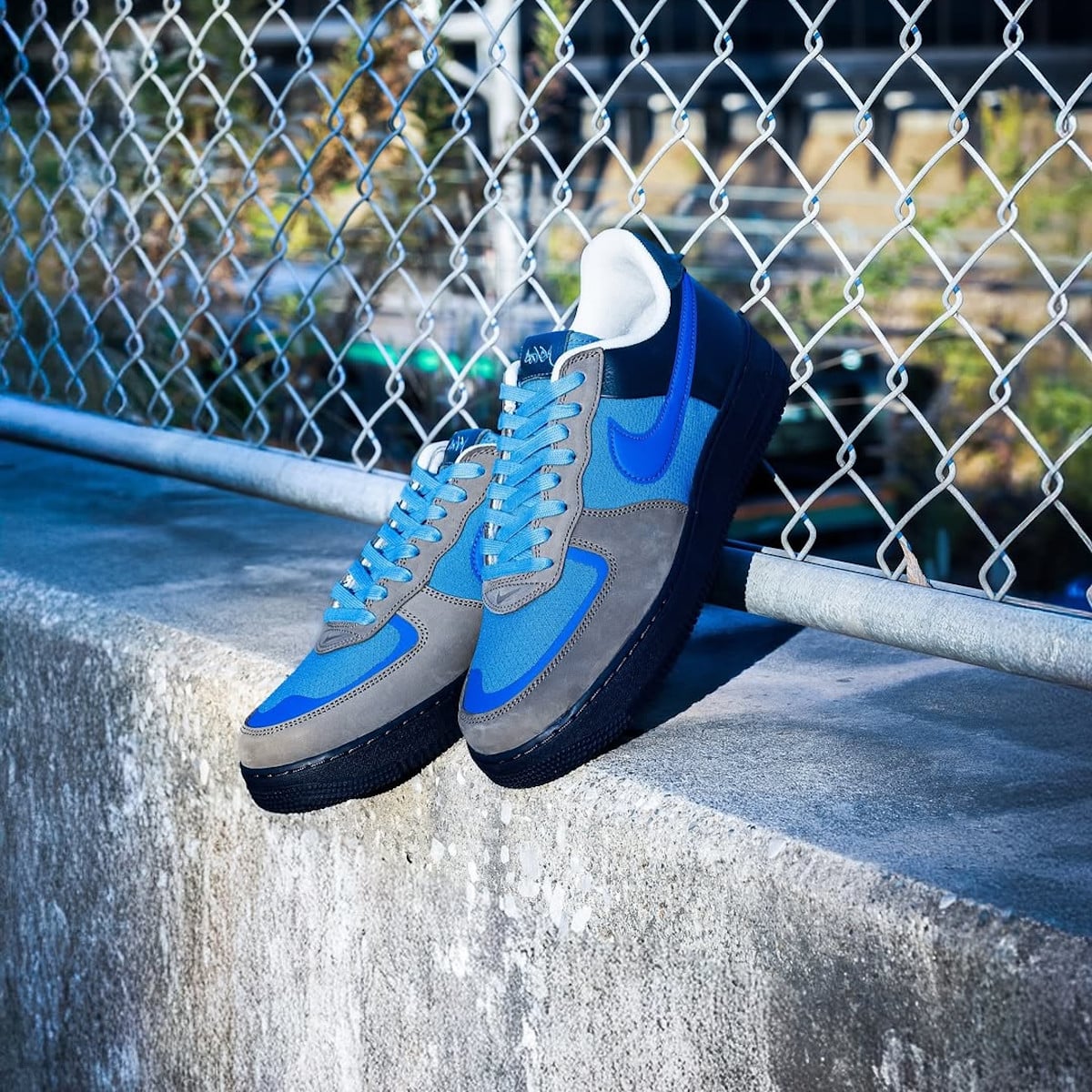 Nike Air Force 1 Low Stash Soft Grey and Harbor Blue HF5516-001 (1)