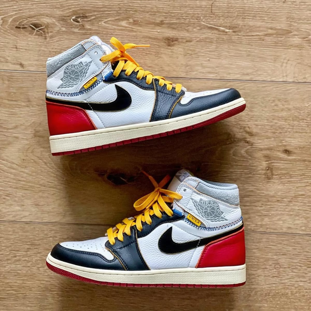 Air Jordan 1 High Union LA Black Toe @iamtmcii