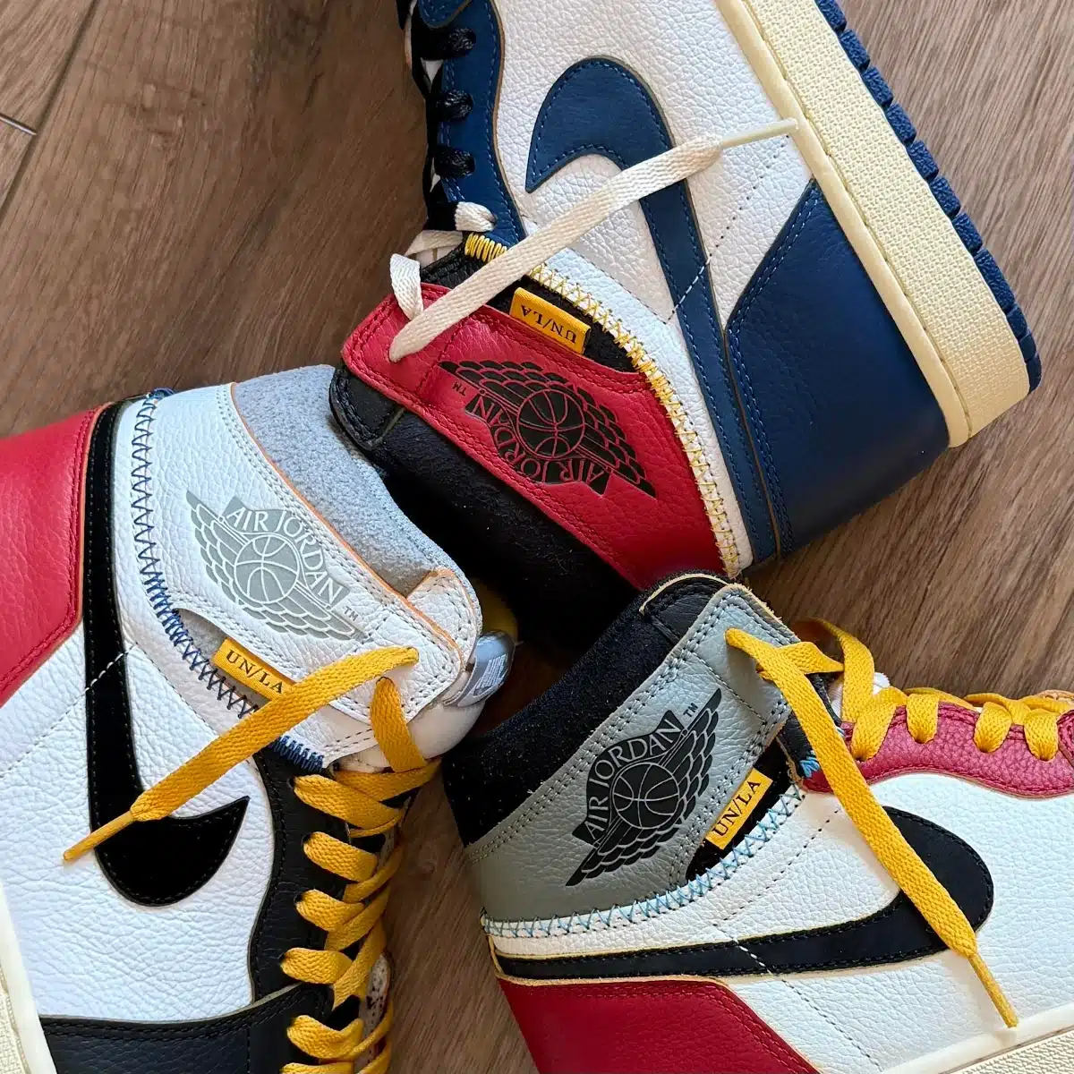 Aperçu de toutes les Air Jordan 1 Union (couv)
