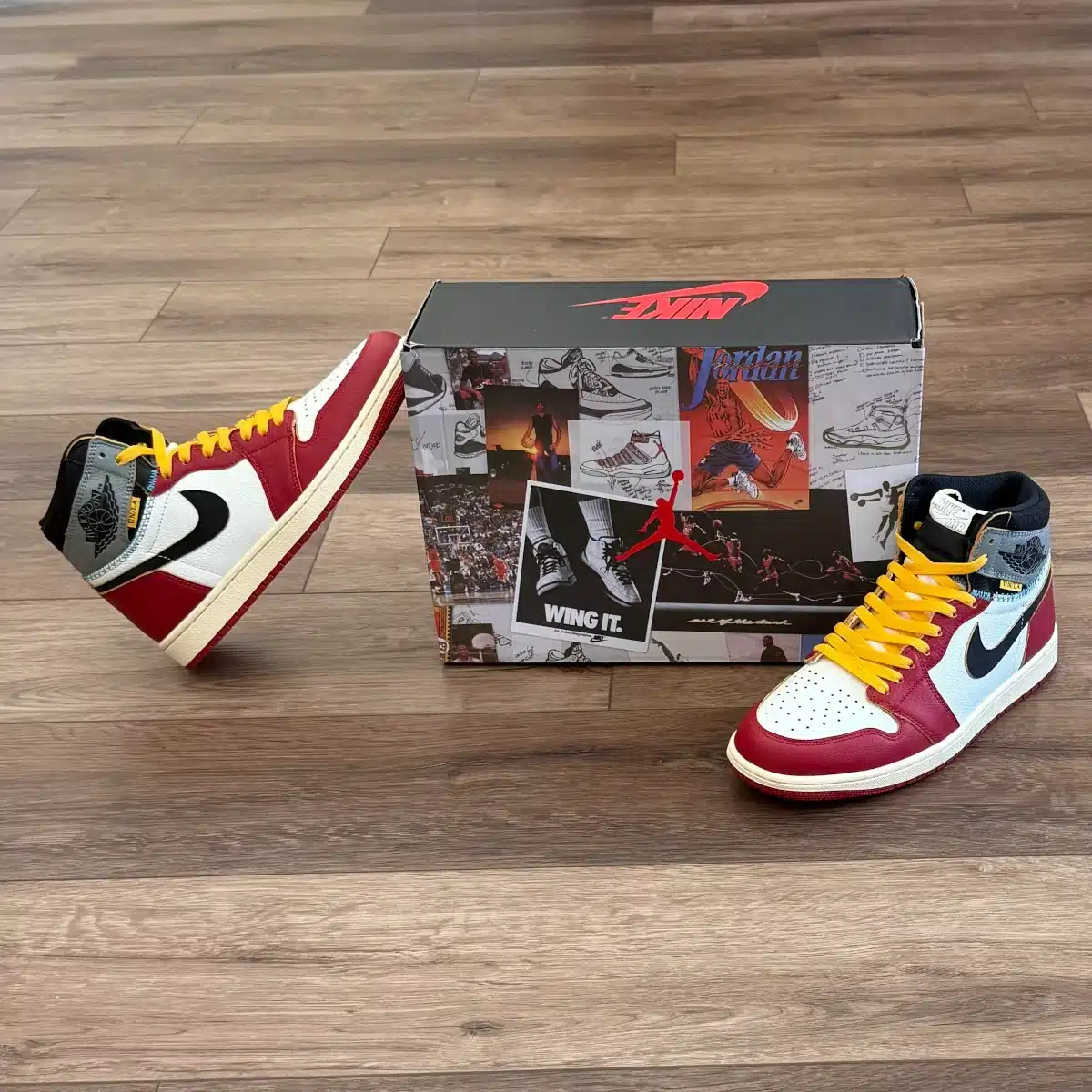 aperçu de la Air Jordan 1 Retro High OG SP Shadow Chigaco (1)
