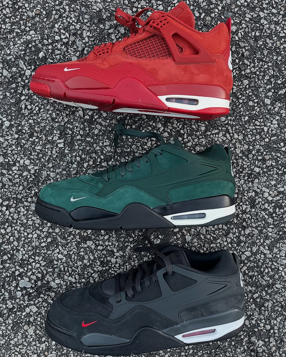 Comparatif Jordan 4 Nigel Brick by Brick vs AJ4 Grandmas Driveway (1)