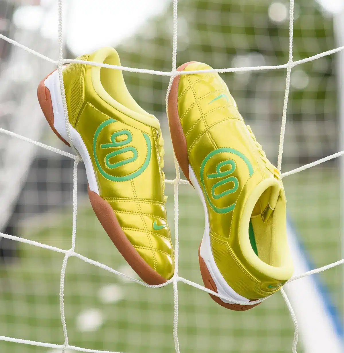 Nike T90 jaune et verte HJ9351-700 (4)