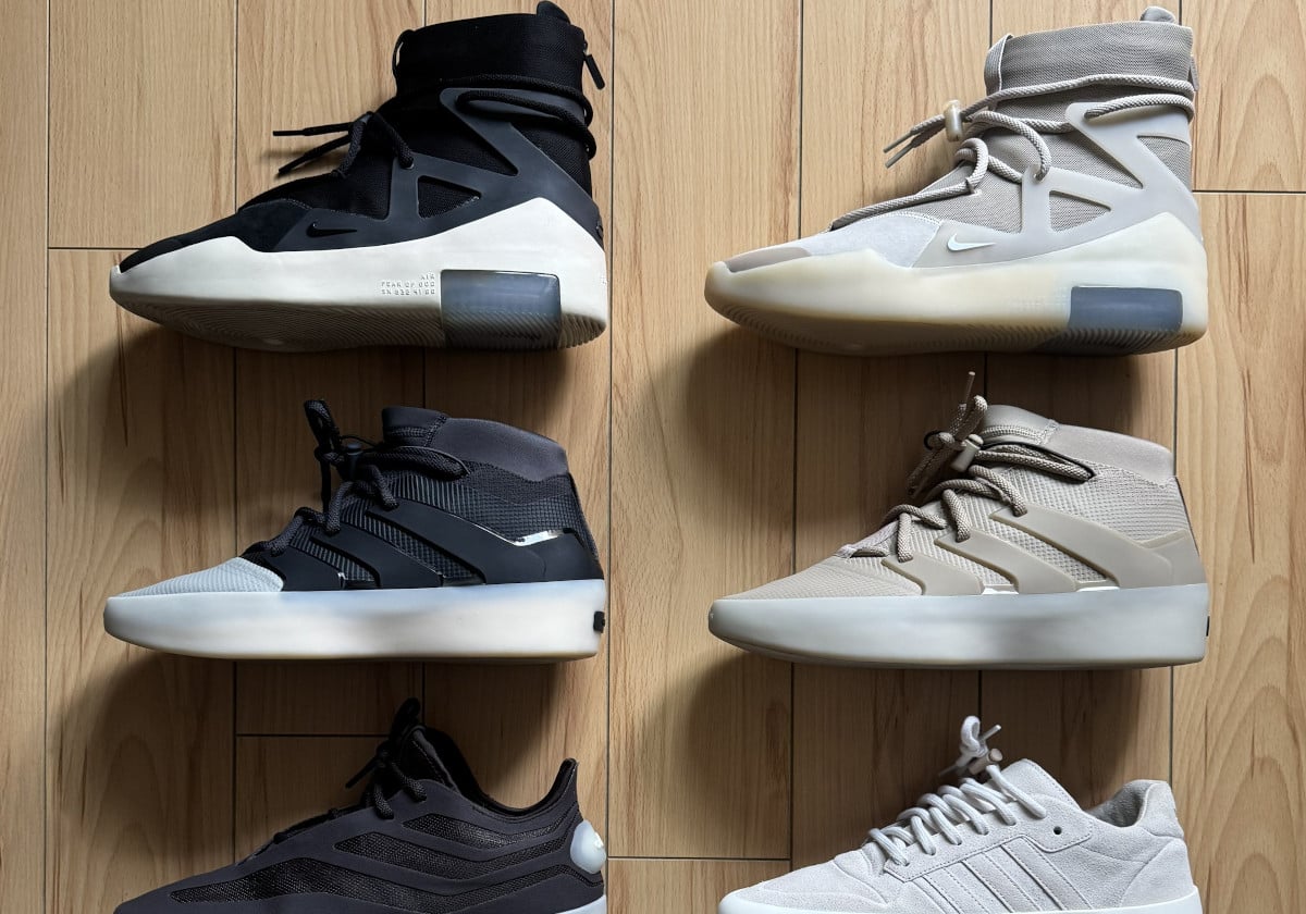 adidas Fear of God Athletics vs Nike Air FOG (couv)