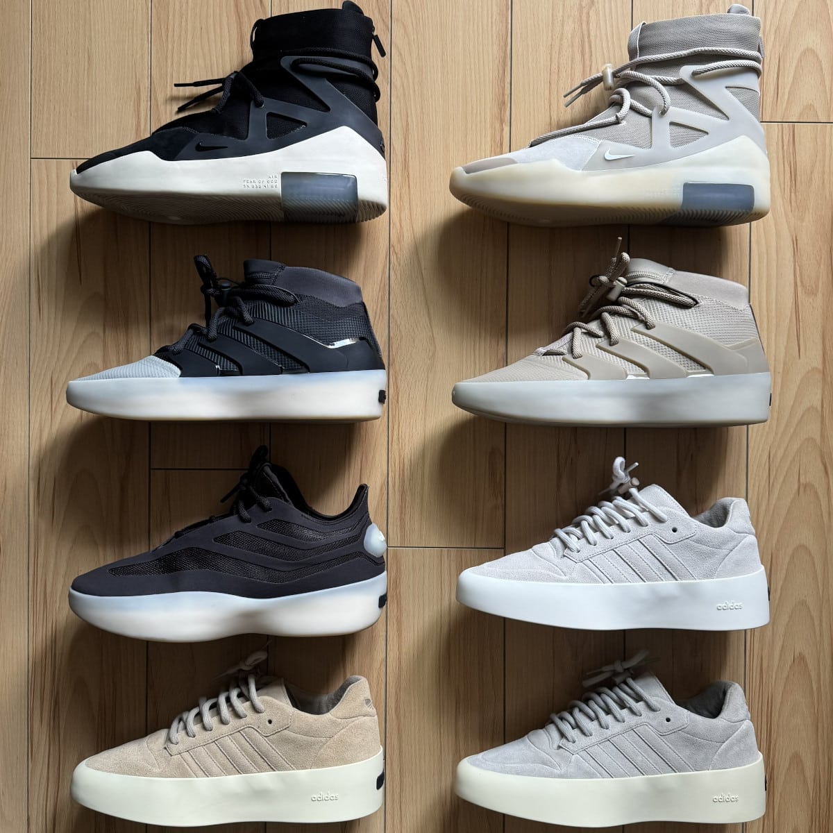adidas Fear of God Athletics vs Nike Air FOG