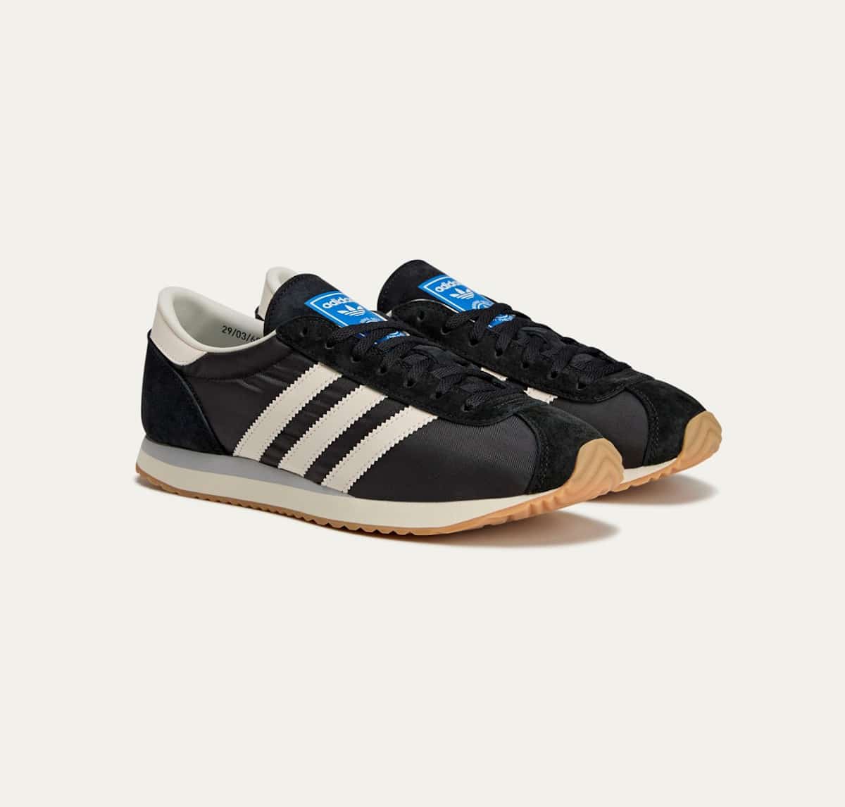 adidas Pompanga SPZL noire et blanche JQ2404 (1)