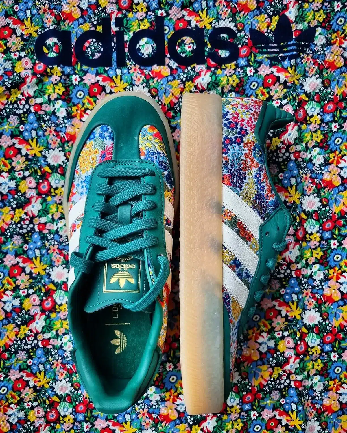 adidas Sambae à fleurs JH7289 (1)