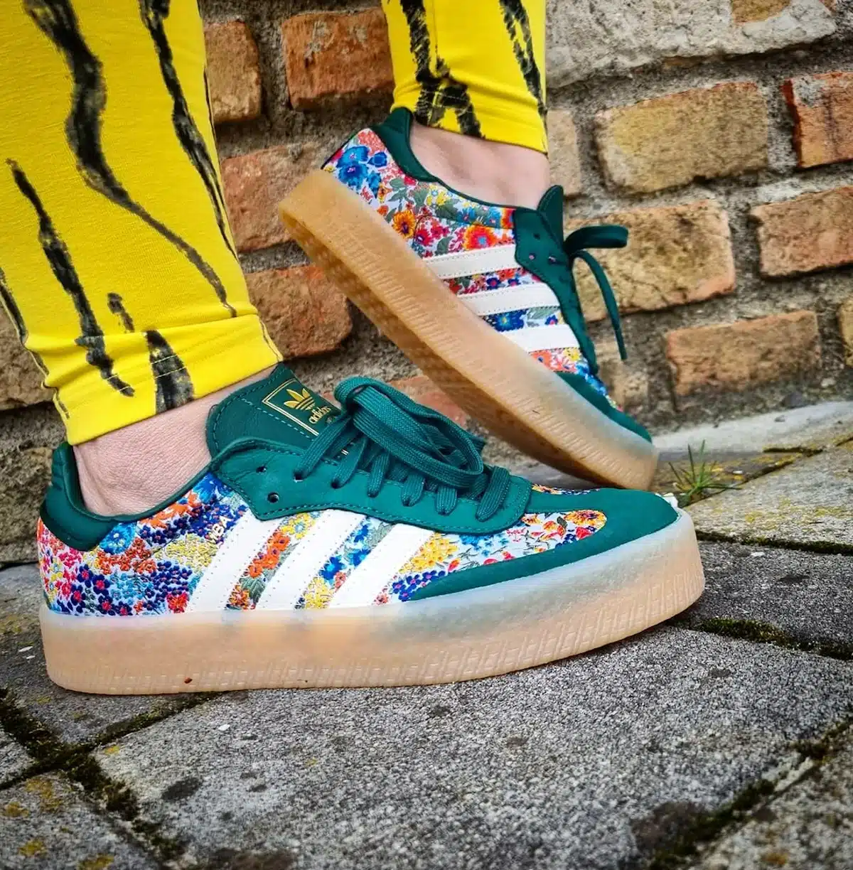 adidas Sambae à fleurs JH7289 (2)