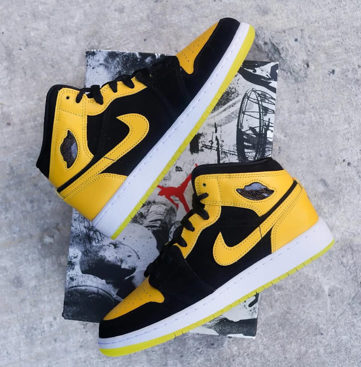 Air Jordan 1 Mid NL 2025 HJ6654-071 (2)