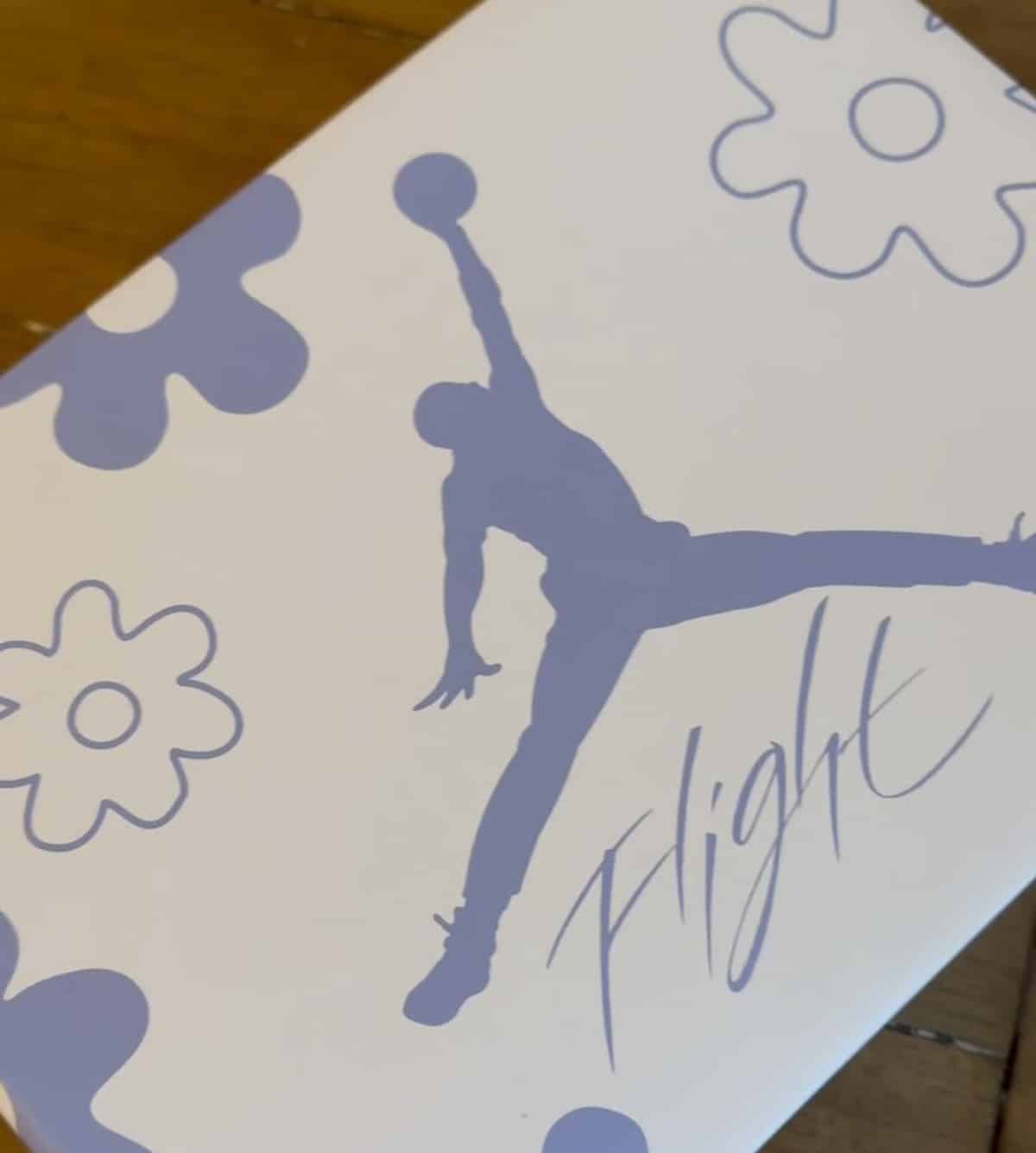 Air Jordan 4 blanche et bleu ciel HV0823-100 (1)
