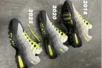 Différences Nike Air Max 95 Neon 2025 vs 2020 vs 2018