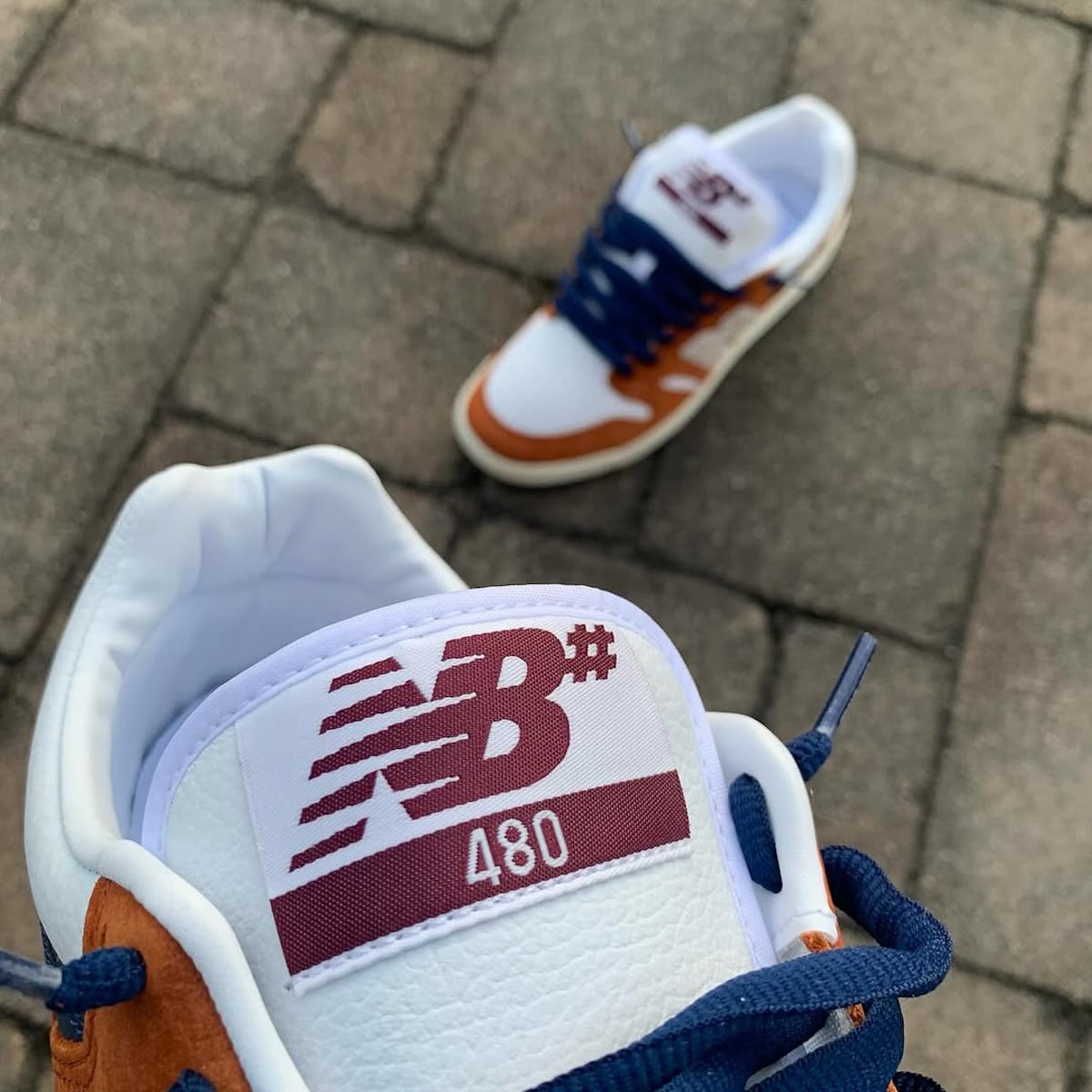 New Balance Numeric 480 Rust