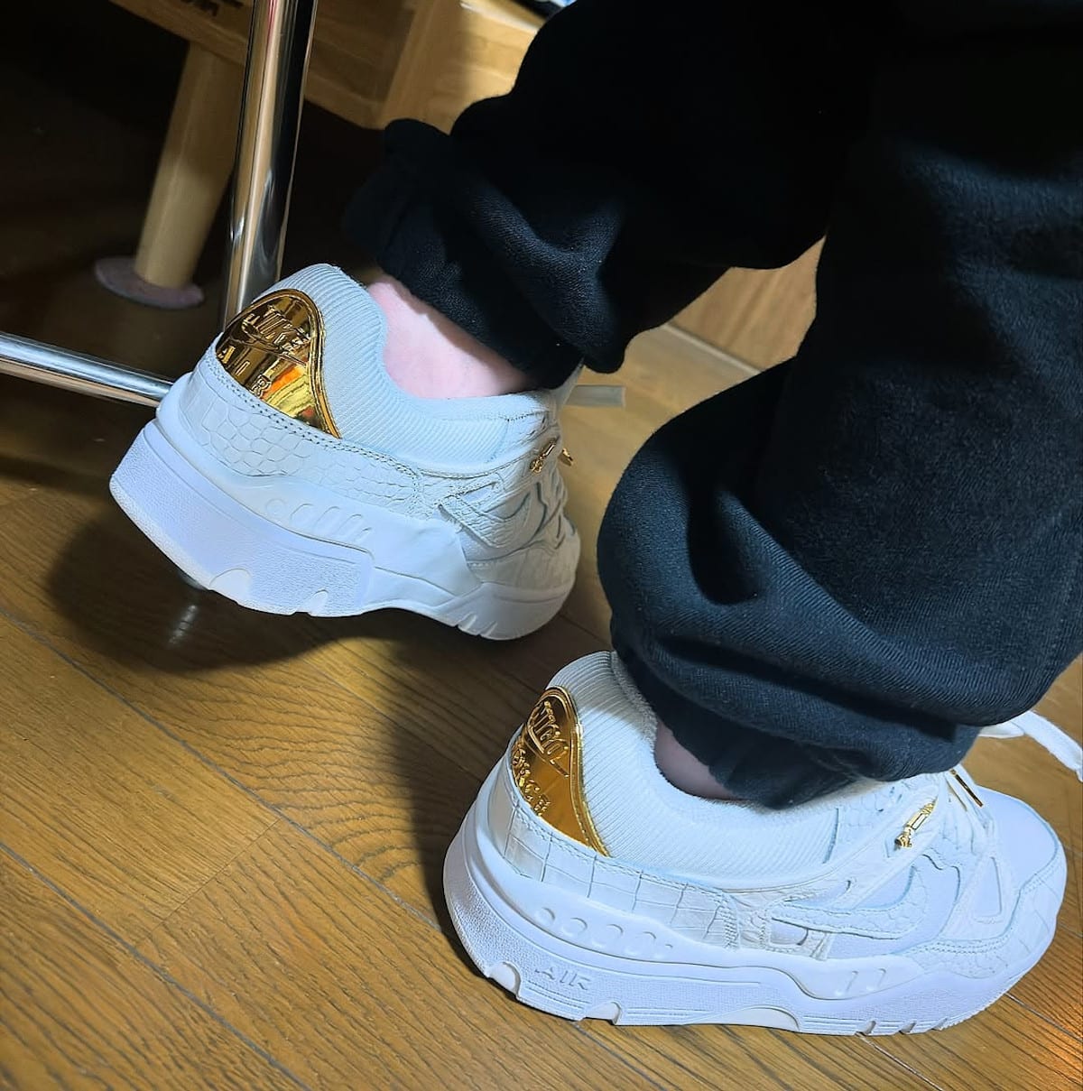 Nike AF3 White Croc HF7630-100 (2)