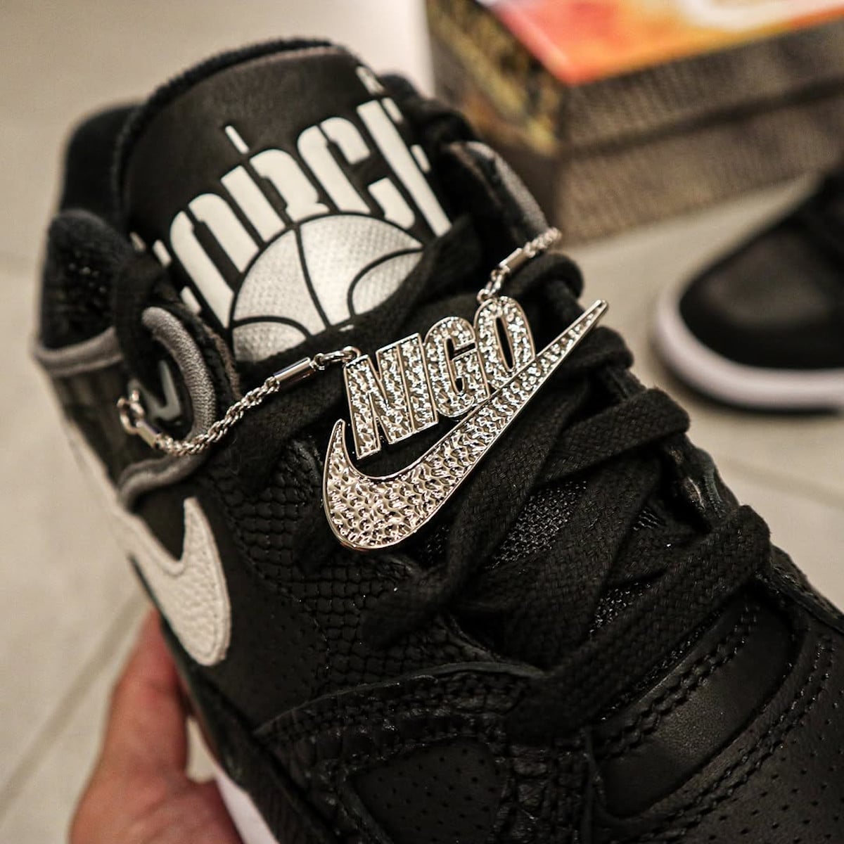 Nike Air Force 3 Low SP noire HF7630-001 (2)
