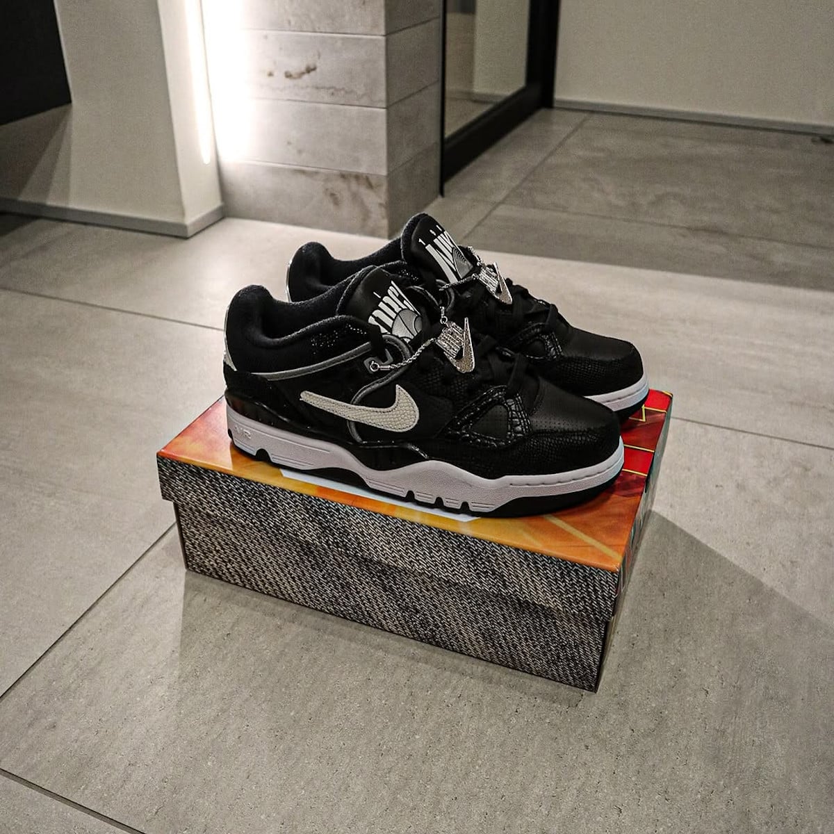 Nike Air Force 3 Low SP noire HF7630-001 (4)