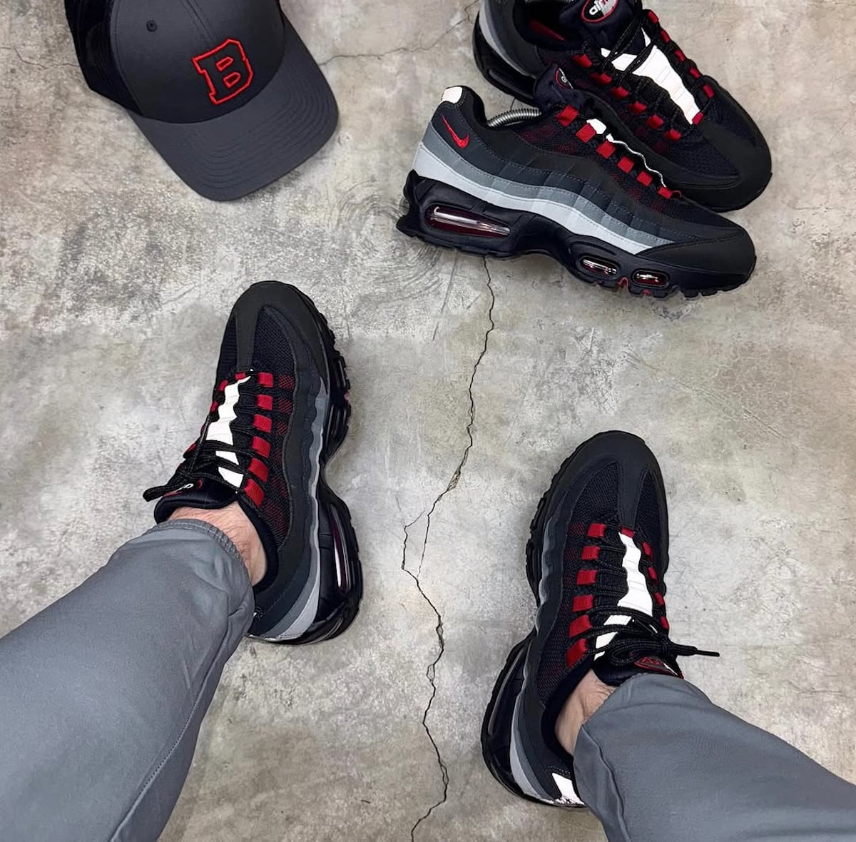 Nike Air Max 95 Les Reds HM4830-001 (3)