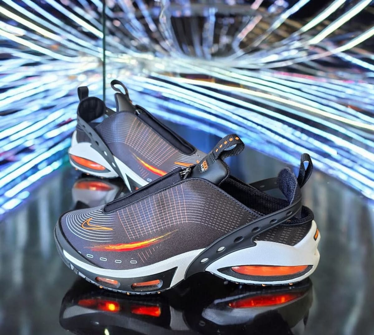 Nike Air Max Craze grise et orange FZ2089-001 (1)