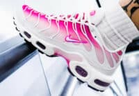 Nike Air Max Plus blanc avec dégradé rose CZ7931-100 (couv)