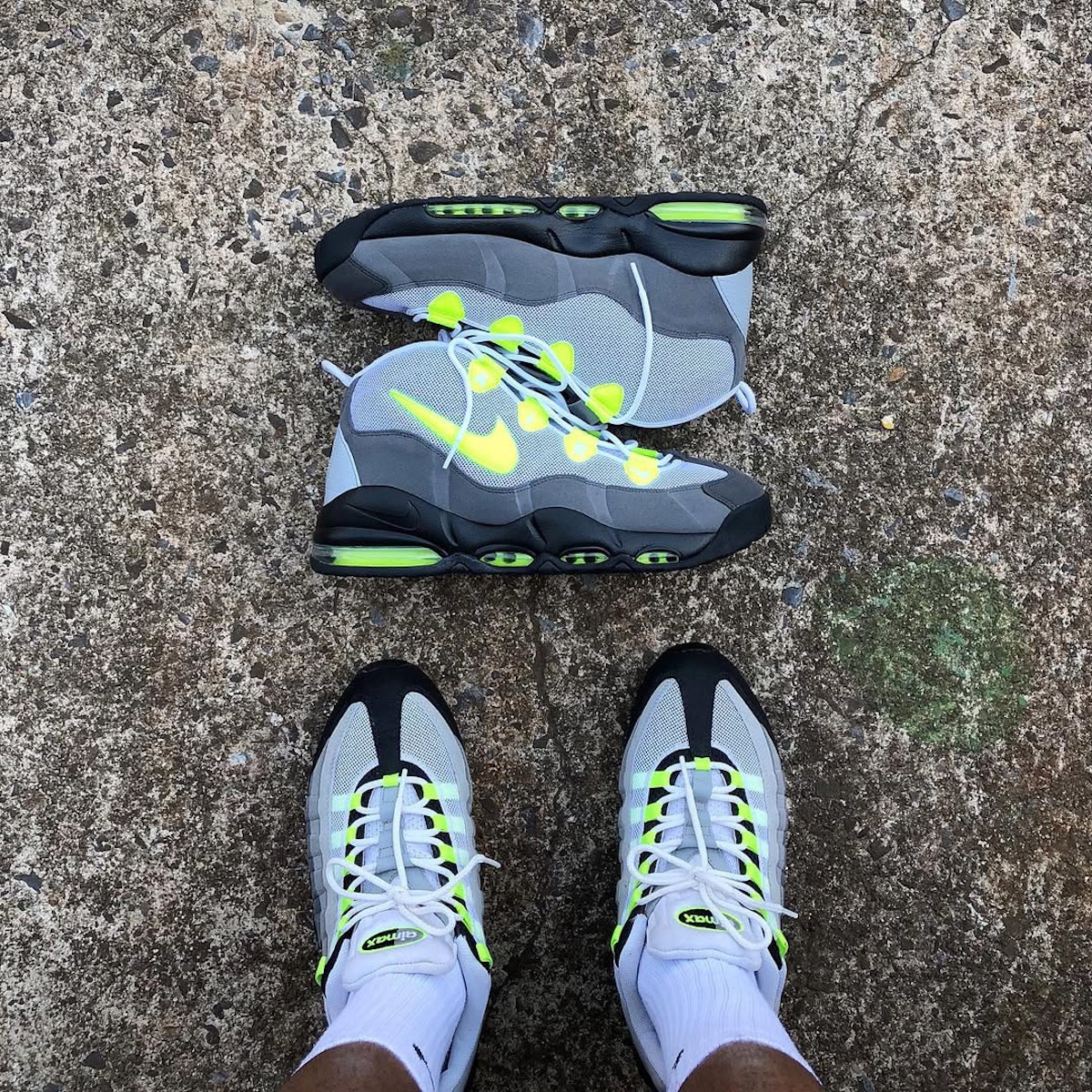 Nike Air Max Uptempo 95 Neon @jutway