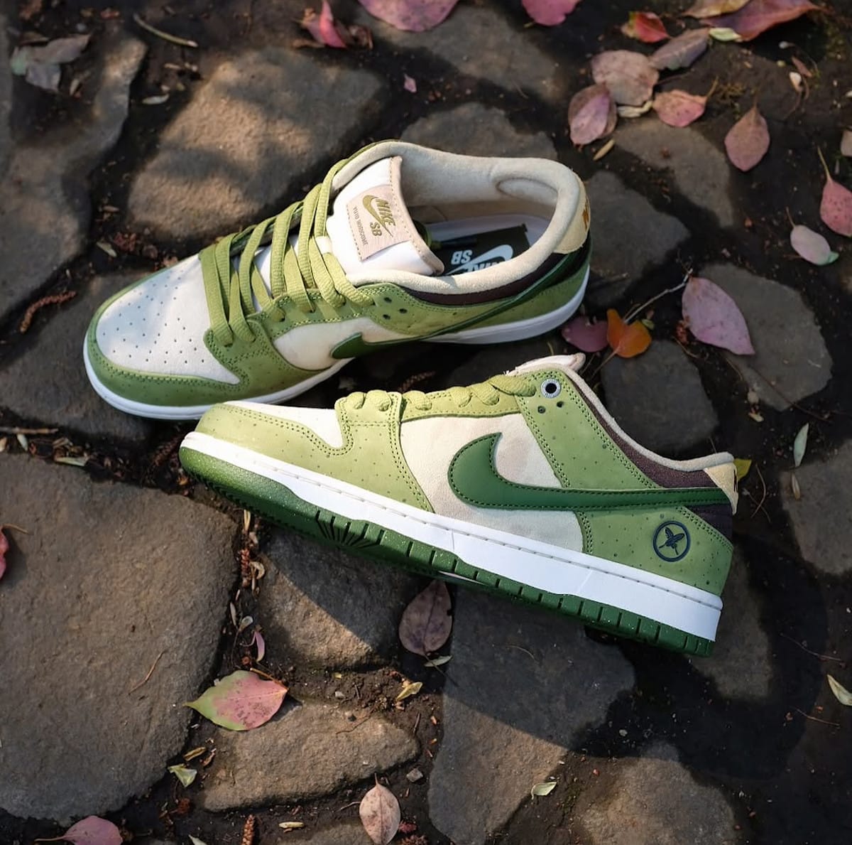 Nike SB Dunk Low thé vert japonais HF8022-300 (4)