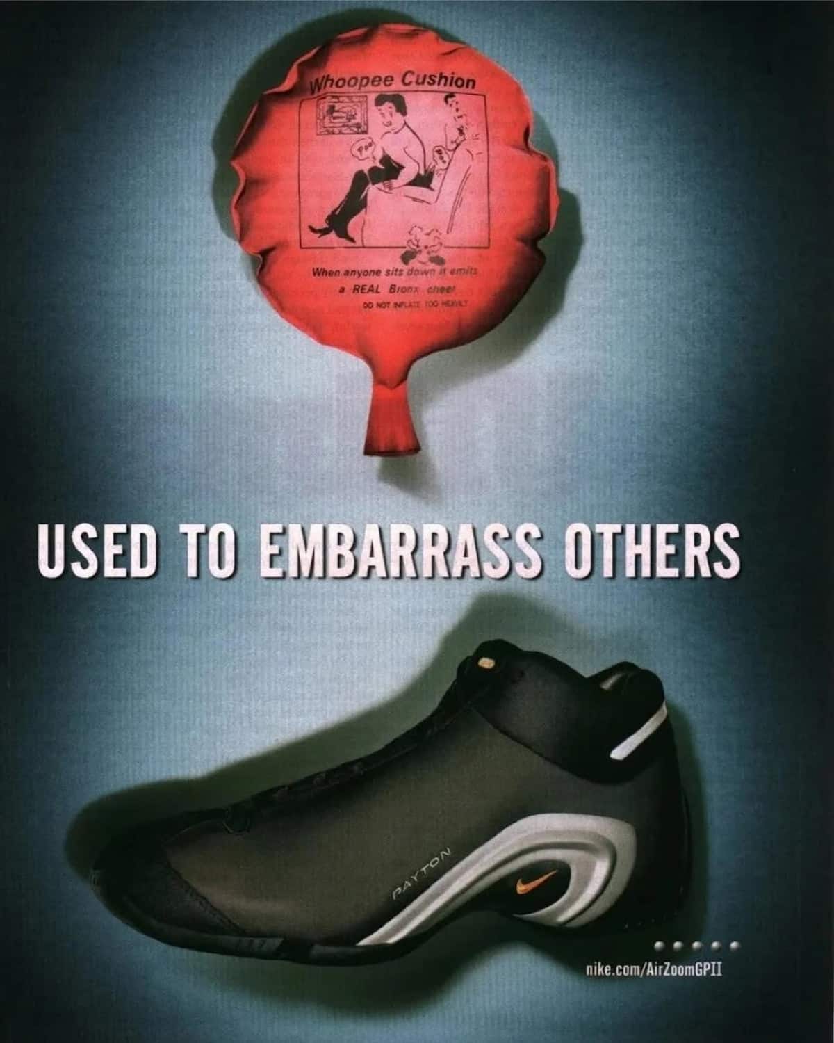 Publicité Nike Air Zoom GP II
