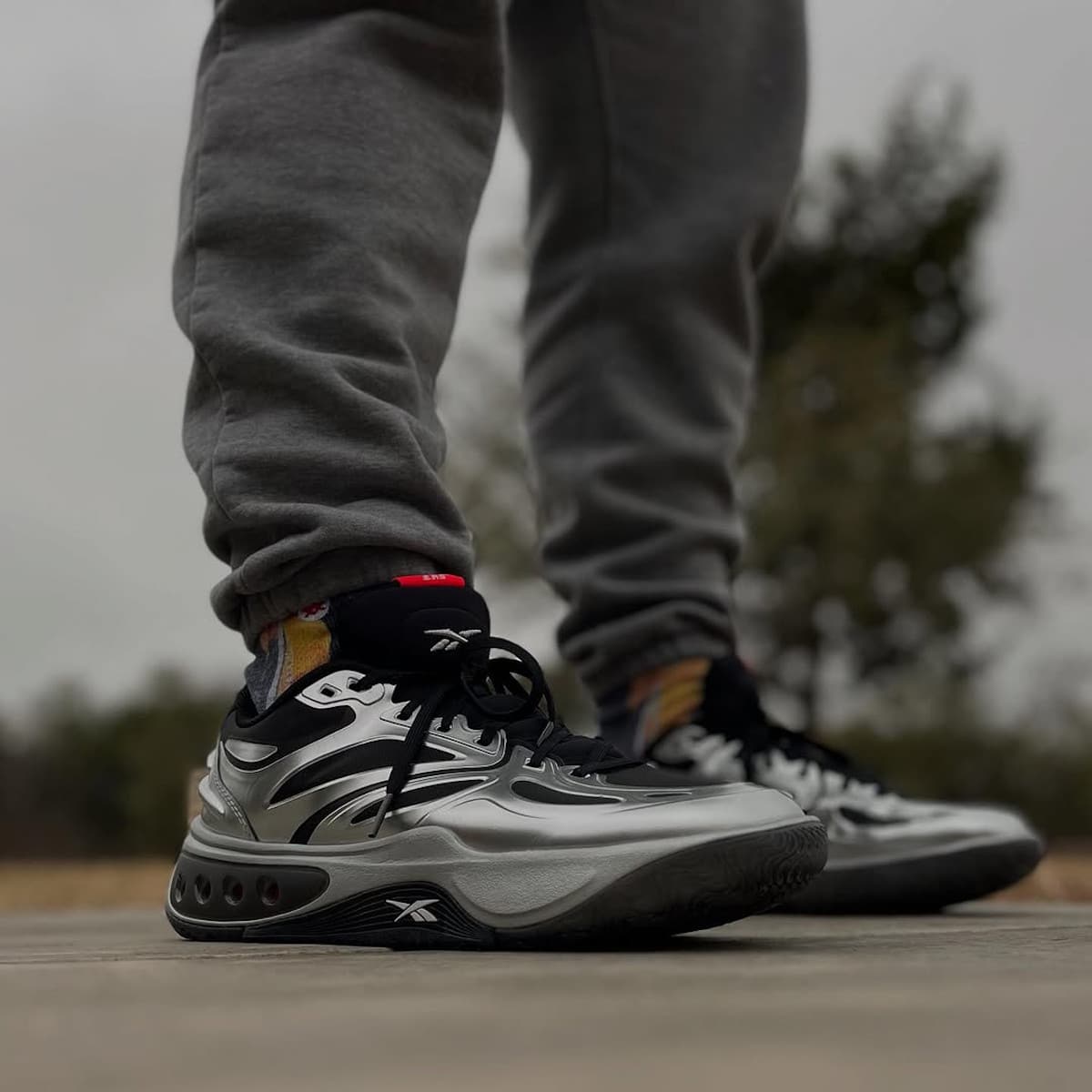 Reebok Engine A Black Silver 100229063 (1)