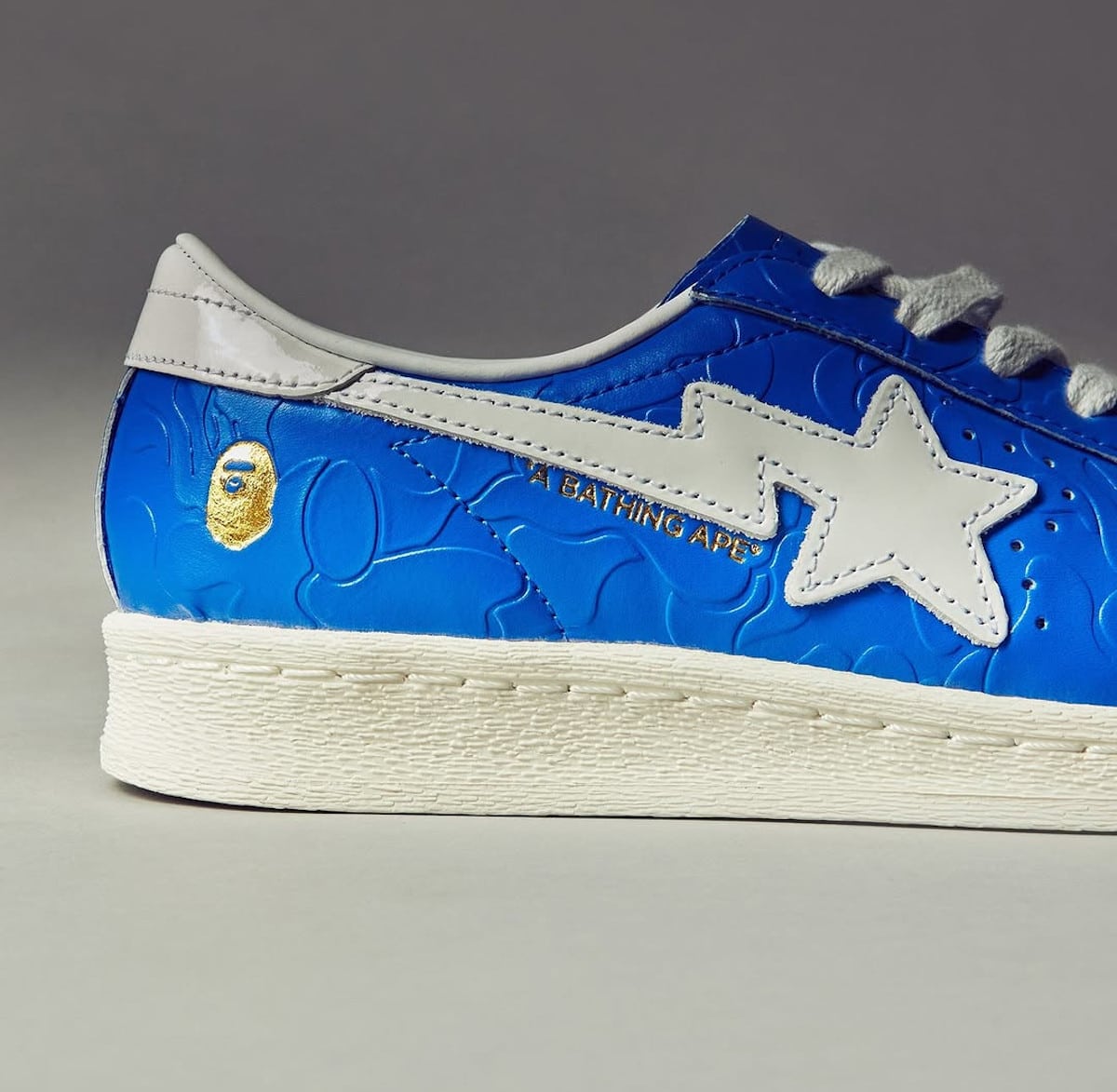 adidas Superstar bleue JR2702 (1)
