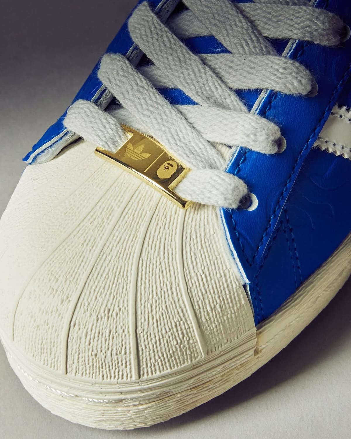 adidas Superstar bleue JR2702 (2)