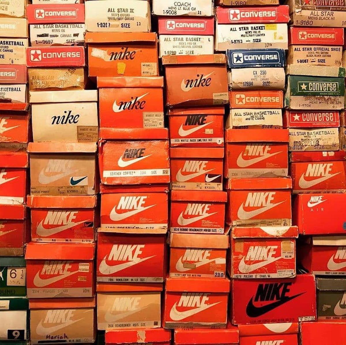 première sneaker offerte par les parents