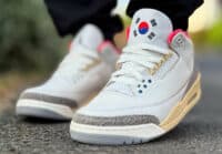 Air Jordan 3 Seoul 2.0 on feet IB1482-100 (couv)