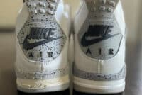 Air Jordan 4 White Cement 1999 vs 2025 (couv)