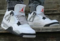 Air Jordan 4 White Cement intemporelle (couv)