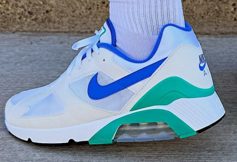 Nike Air 180 Bluebird White and Medium Blue FJ9259-102 (couv)