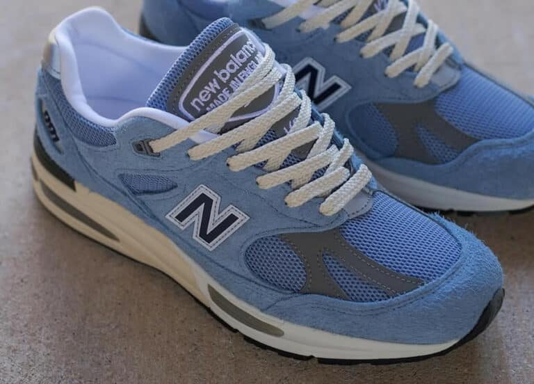 New Balance made in UK 991v2 Celestial Blue U991BV2 (couv)