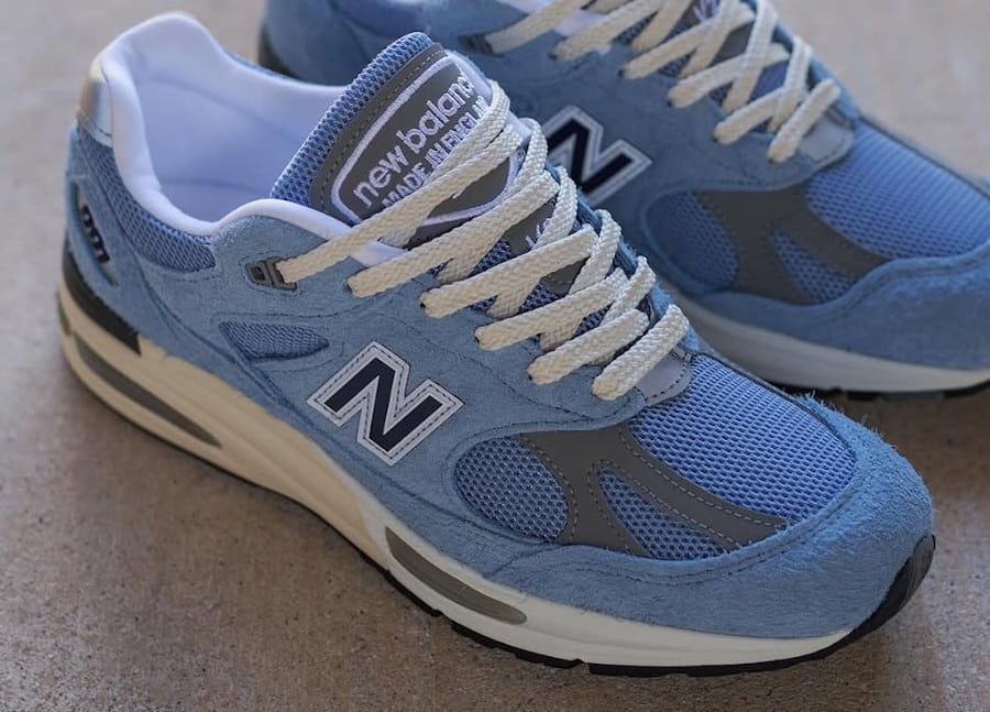 New Balance made in UK 991v2 Celestial Blue U991BV2 (couv)