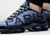 Nike Tuned 1 grise et noire aux pieds IB2253-001 (couv)